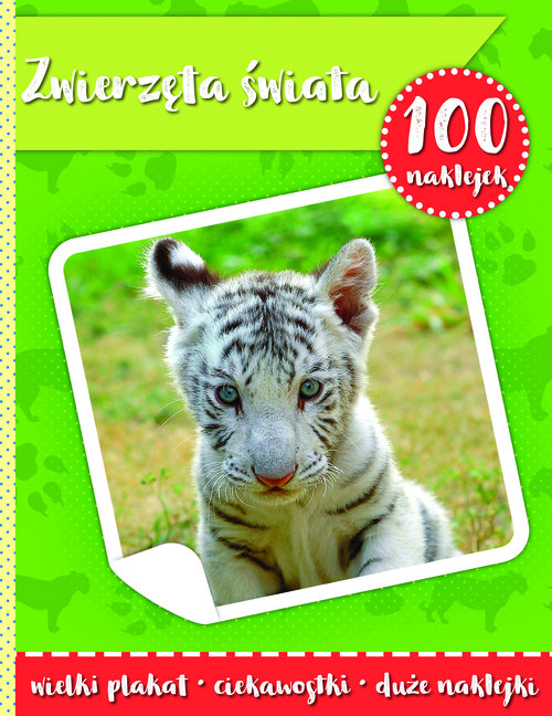 100 naklejek II zwierzęta świata