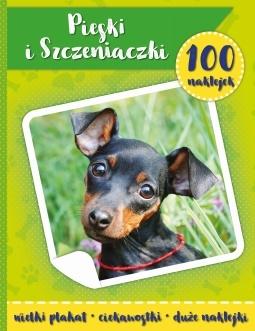 100 naklejek. Psy i szczeniaczki w.2