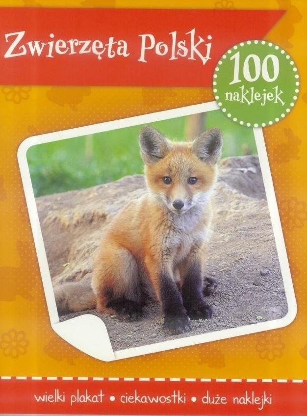 100 naklejek. Zwierzęta Polski w.2