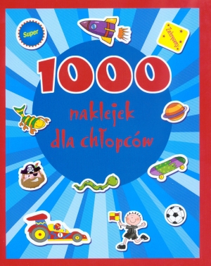 1000 naklejek dla chłopców