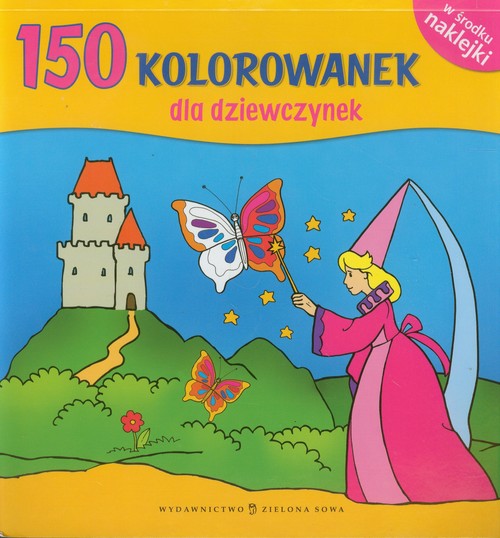 150 kolorowanek dla dziewczynek