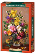 1500x PUZZLE LETNIE KWIATY W SZKLANYM WAZONIE WIEK 12+