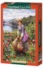 1500x PUZZLE ZBIERANIE KWIATÓW WIEK 12+