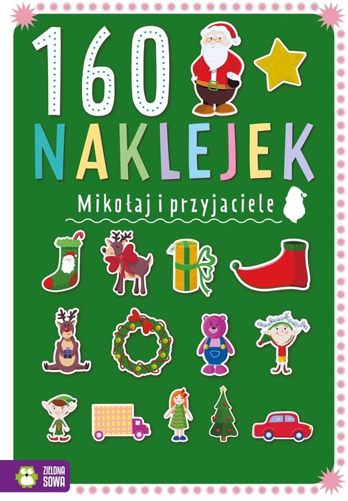 160 naklejek Mikołaj i przyjaciele