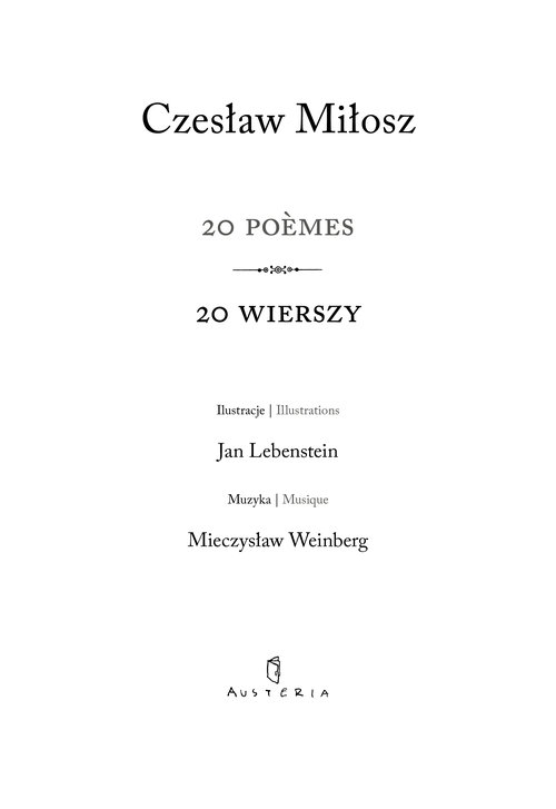 20 Poemes / 20 Wierszy