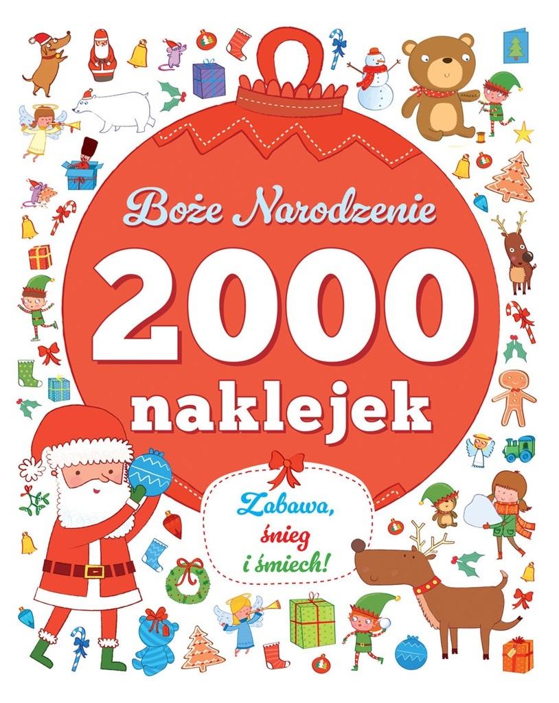 2000 naklejek Boże Narodzenie