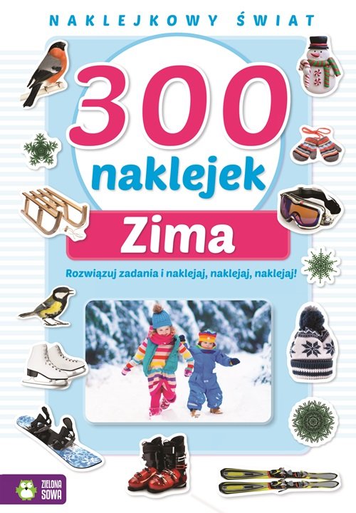 300 naklejek na zimę