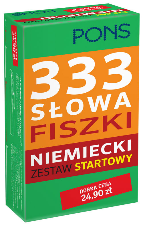 333 Słowa Fiszki Niemiecki Zestaw startowy