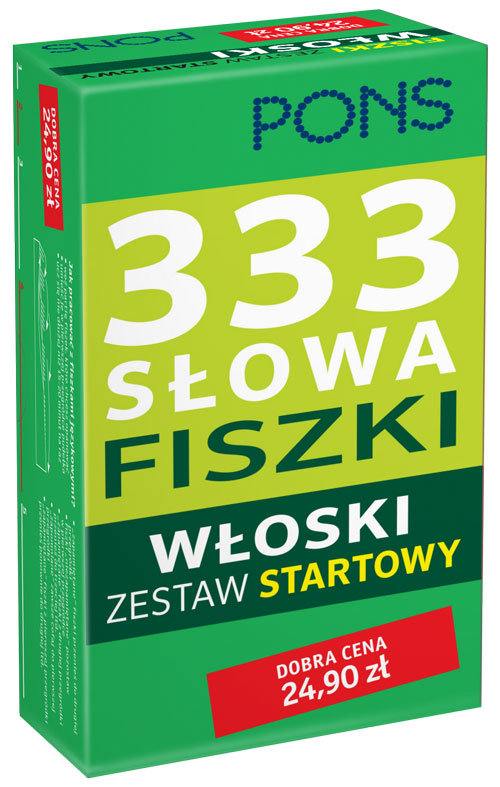333 Słowa Fiszki Włoski Zestaw startowy