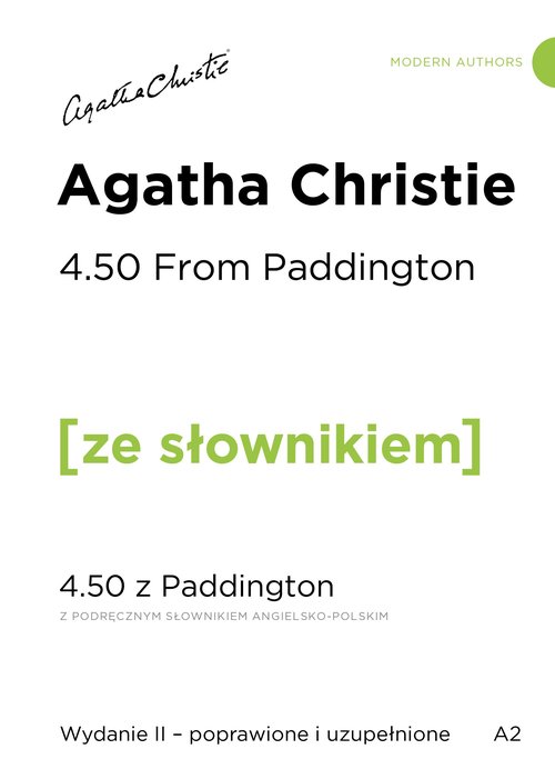 4.50 From Paddington / 4.50 z Paddington z podręcznym słownikiem angielsko-polskim