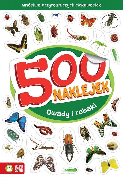 500 naklejek Owady i robaki