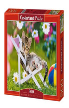 500x PUZZLE KOTEK NA LEŻAKU WIEK 8+