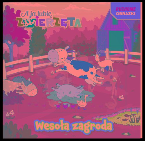 A ja lubię zwierzęta. Ruchome obrazki. Wesoła zagroda