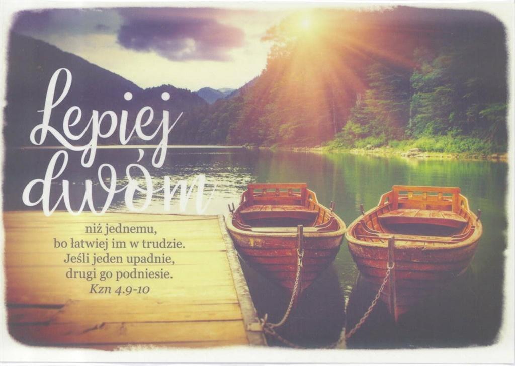 A Kartka składana - Lepiej dwóm