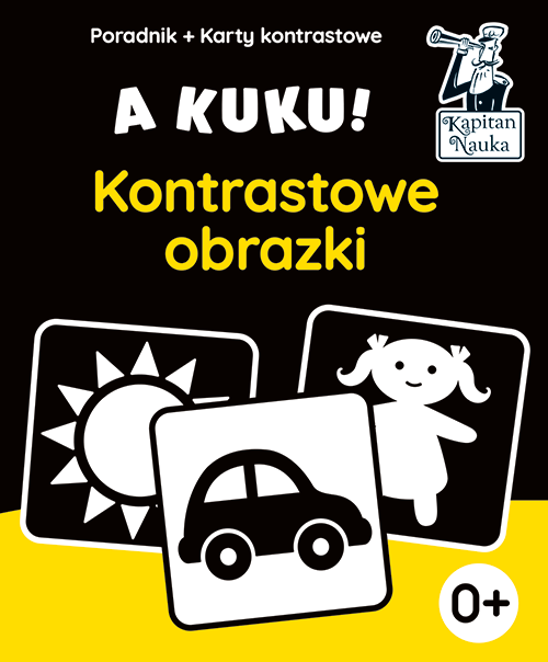 A kuku! Kontrastowe obrazki. Poradnik + karty kontrastowe