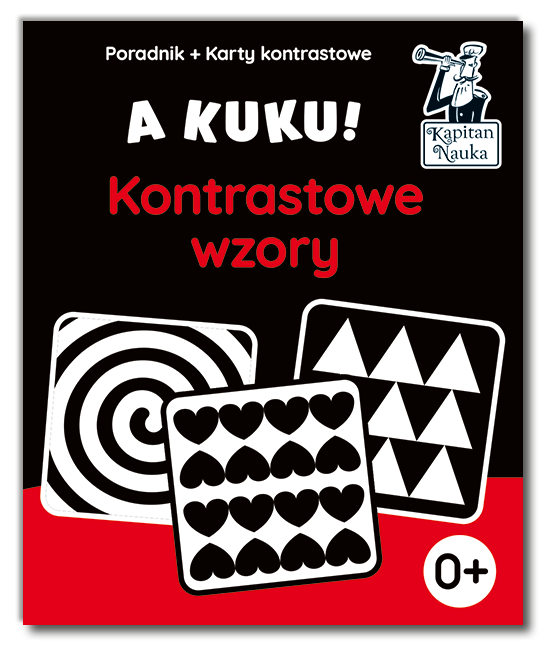 A kuku! Kontrastowe wzory. Poradnik + karty kontrastowe
