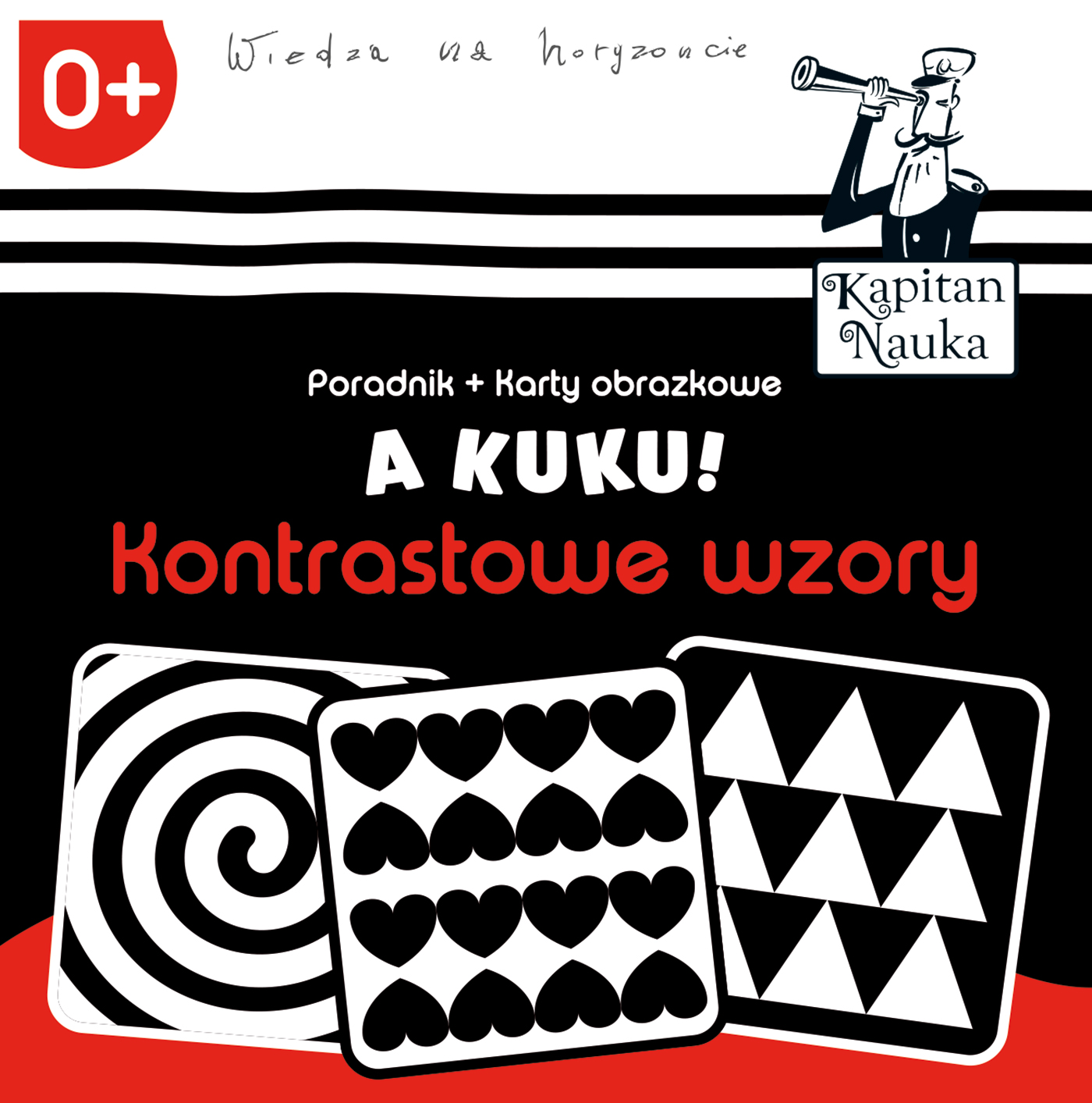 A kuku! Kontrastowe wzory Poradnik + karty obr