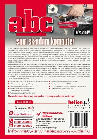 ABC sam składam komputer. Wydanie IV. eBook
