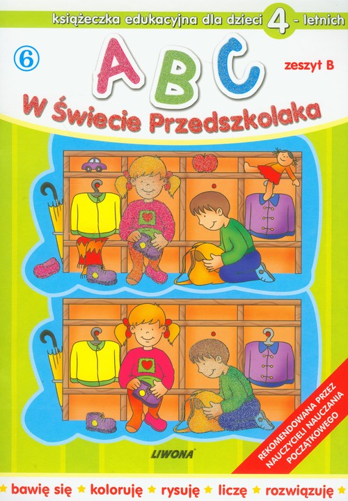 ABC w świecie przedszkolaka dla dzieci 4-letnich