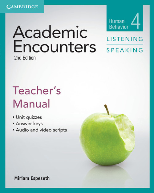 Academic Encounters 4 Teacher's Manual