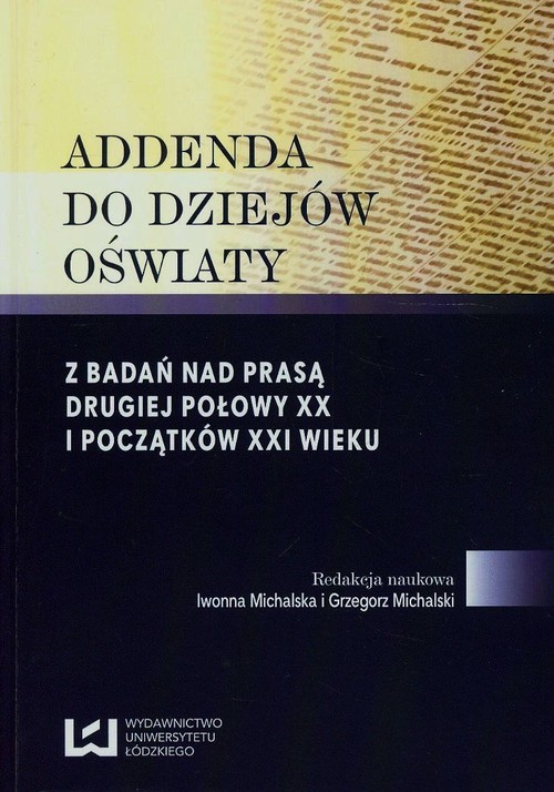 Addenda do dziejów oświaty