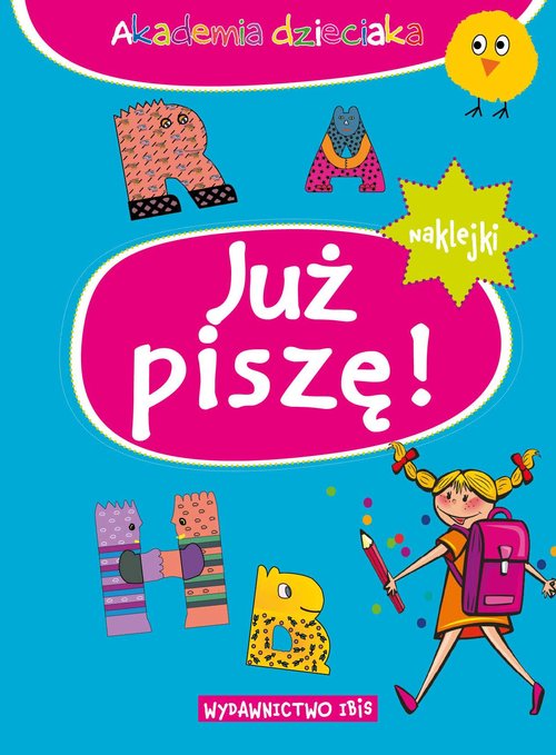 Akademia dzieciaka Już piszę + naklejki