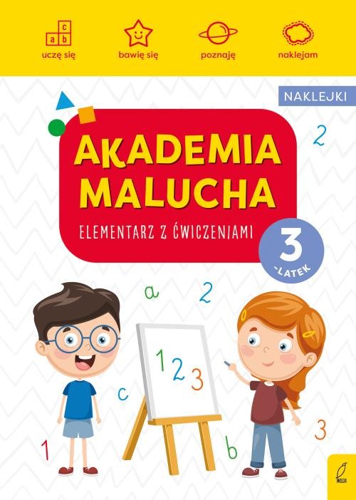 Akademia malucha Elementarz z ćwiczeniami 3-latek
