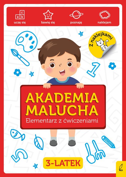 Akademia Malucha Elementarz z ćwiczeniami 3-latek