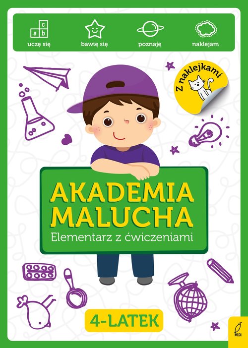 Akademia Malucha Elementarz z ćwiczeniami 4-latek