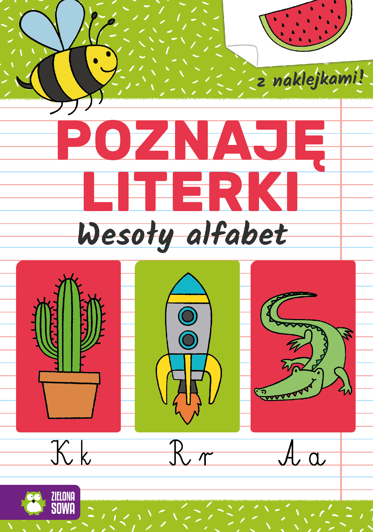 Akademia przedszkolaka Poznaję literki Wesoły alfabet