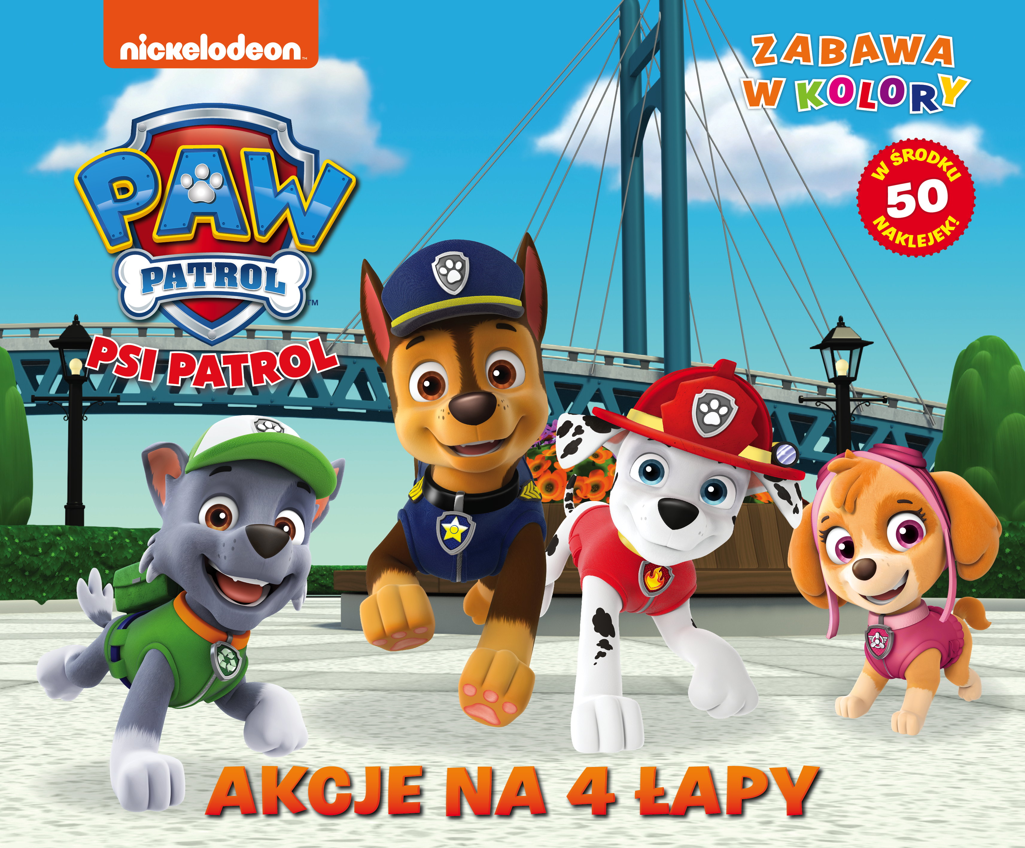 Akcje na 4 łapy.  Zabawa w kolory. Psi Patrol
