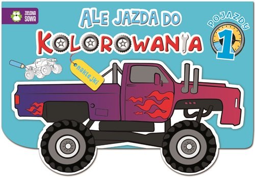 Ale jazda do kolorowania Pojazdy 1