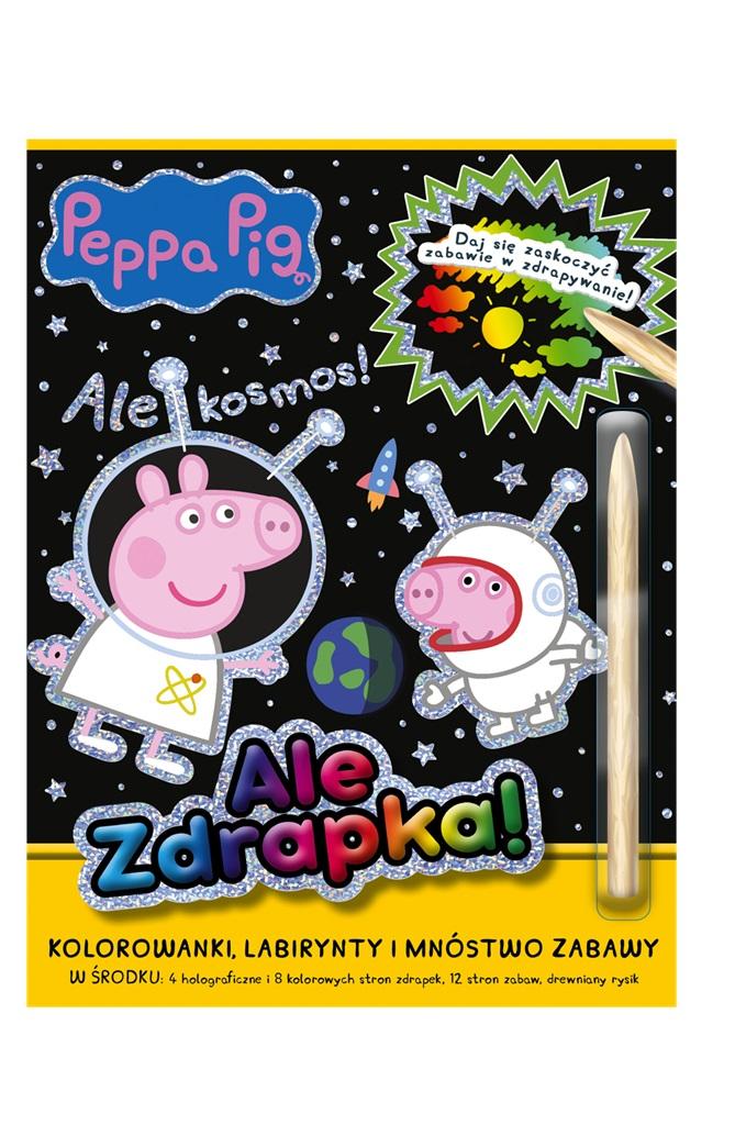 Ale kosmos! Świnka Peppa. Ale zdrapka
