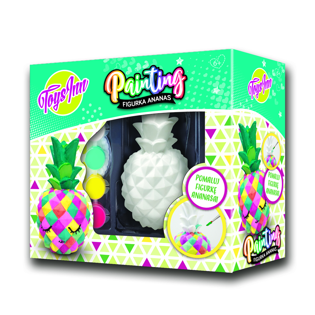 Ananas figurka do malowania