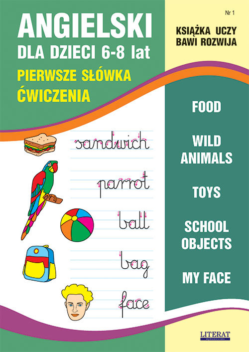 Angielski dla dzieci 6-8 lat Nr 1 Pierwsze słówka