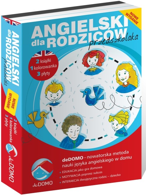 Angielski dla rodziców przedszkolaka + kolorowanka