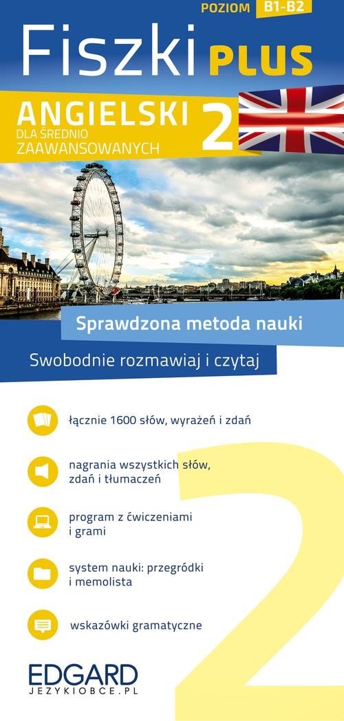 Fiszki Plus. Angielski dla średnio zawansowanych 2