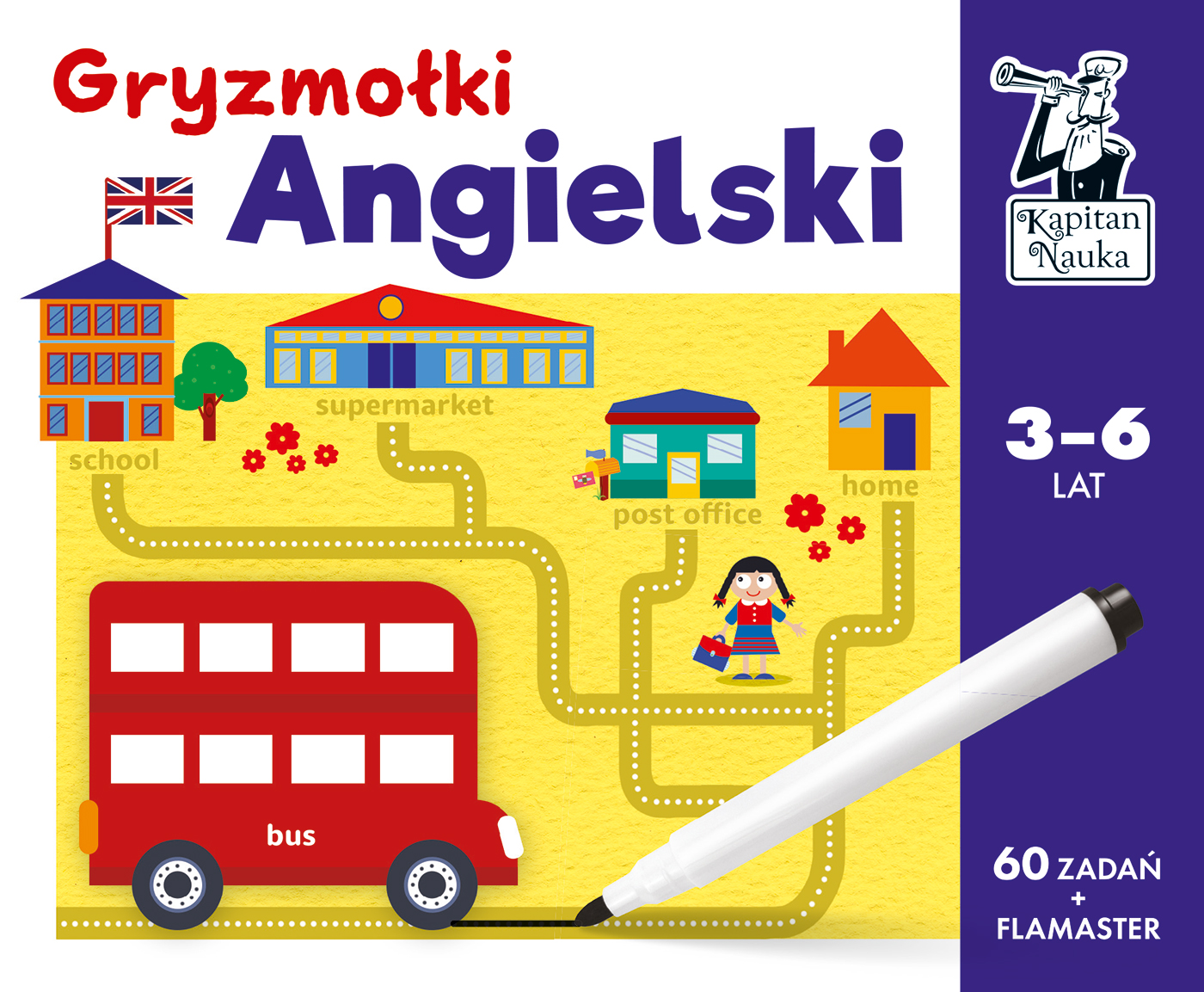 Angielski Gryzmołki Kapitan Nauka