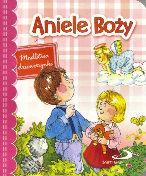 Aniele boży modlitwa dziewczynki