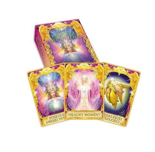 Anielska odpowiedź (karty + książka)