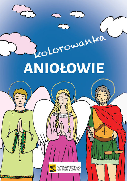 Aniołowie - kolorowanka