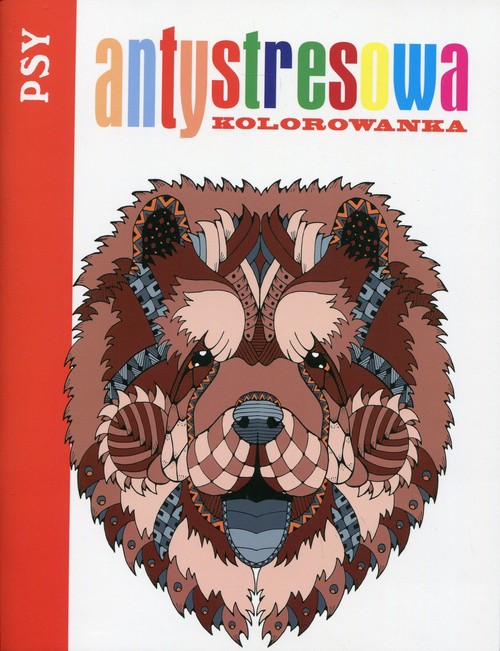 Antystresowa kolorowanka Psy