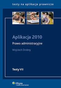 Aplikacja 2010 Prawo administracyjne