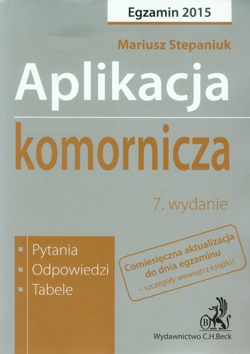 Aplikacja komornicza. Pytania, odpowiedzi, tabele