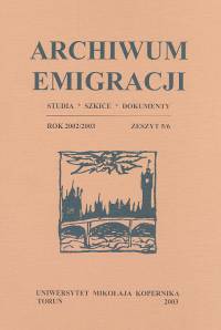 Archichiwum Emigracji t.5
