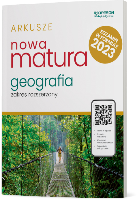 Arkusze maturalne Matura 2024 Geografia Zakres rozszerzony