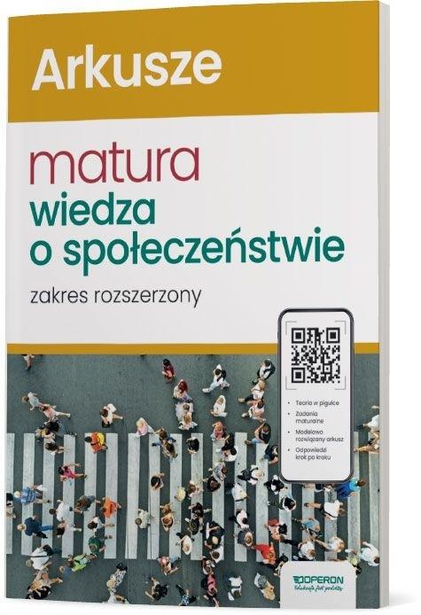 Arkusze maturalne Matura 2024 Wiedza o społeczeństwie Zakres rozszerzony