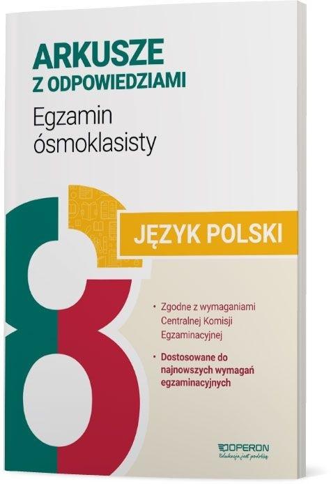 Arkusze z odpowiedziami Egzamin ósmoklasisty 2024 Język polski