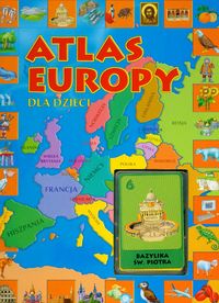 Atlas Europy dla dzieci z kartami