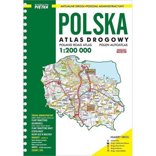 Atlas Samochodowy Polski 1:200